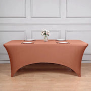 6 ft Fitted Spandex Tablecloth 72" x 30" x 30"