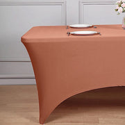 6 ft Fitted Spandex Tablecloth 72" x 30" x 30"
