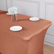 6 ft Fitted Spandex Tablecloth 72" x 30" x 30"