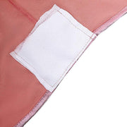 6 ft Fitted Spandex Tablecloth Metallic Table Cover - Rose Gold TAB_REC_SPX6FT_22_054