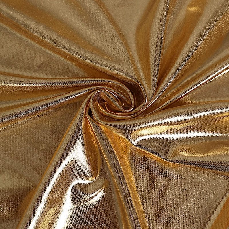 6 ft Fitted Spandex Tablecloth Metallic Table Top Cover