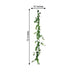 6 ft long Artificial Foliage Realistic Botanical Greenery Garland - Green ARTI_GLND_GRN007