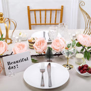 6 ft long Silk Peony Flowers Garland with Leaves and Bendable Wire Vines