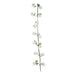6 ft long Silk Peony Flowers Garland with Leaves and Bendable Wire Vines ARTI_GRLD_PEY01_WHT