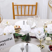 6 ft long Silk Rose Garland with Leaves and Bendable Wire Vines