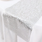 6 ft Metallic Reversible Woven Plastic Woven Vinyl Table Runner