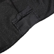 6 ft Rectangular Fitted Tablecloth Metallic Tinsel Spandex Table Cover