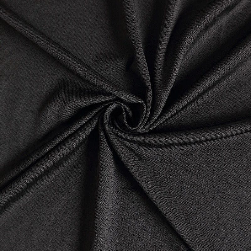 6 ft Wavy Rectangular Fitted Tablecloth Premium Spandex Table Cover