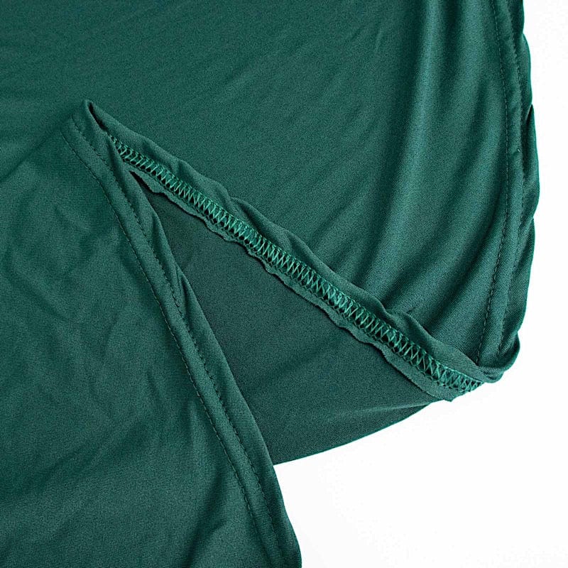 6 ft Wavy Rectangular Fitted Tablecloth Premium Spandex Table Cover