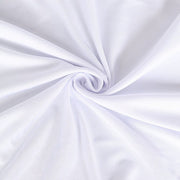 6 ft Wavy Rectangular Fitted Tablecloth Premium Spandex Table Cover