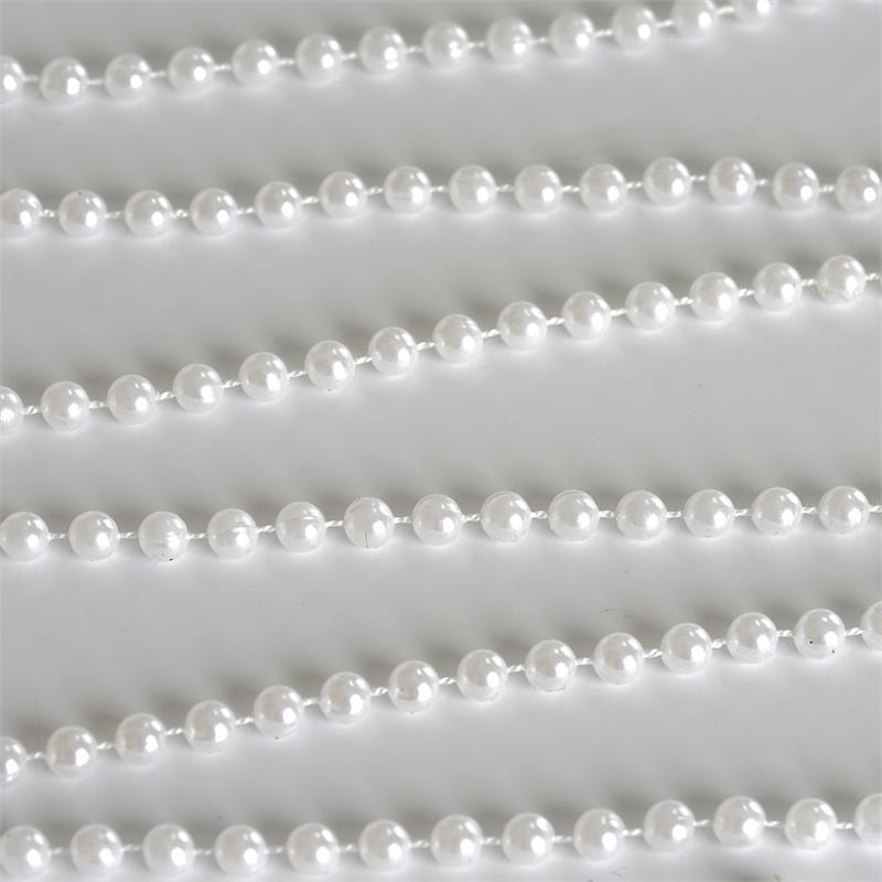6 mm Faux Pearl Beads 12 yards