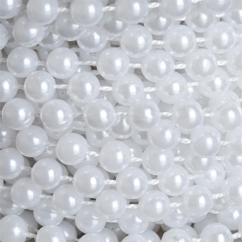 6 mm Faux Pearl Beads 12 yards
