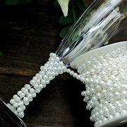 6 mm Faux Pearl Beads 12 yards