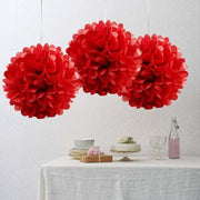 6 pcs 10" Paper Pom Poms Balls Party Decorations