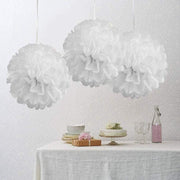 6 pcs 10" Paper Pom Poms Balls Party Decorations
