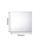 6 pcs 10" Square Mirrors Centerpieces MIRR_10_SQUx6