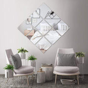 6 pcs 10" Square Mirrors Centerpieces MIRR_10_SQUx6