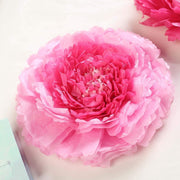 6 pcs 12" 16" 20" wide Large Carnations Tissue Paper Flowers