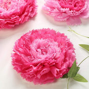 6 pcs 12" 16" 20" wide Large Carnations Tissue Paper Flowers