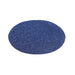 6 pcs 12" Oval Glittered Faux Leather Placemats PLMAT_GLIT01_OVL_NAVY