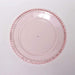 6 pcs 12" Round Beaded Rim Charger Plates CHRG_PLST4239_046
