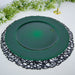 6 pcs 13" Round Beaded Charger Plates