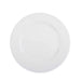 6 pcs 13" Round Beaded Charger Plates CHRG_1302_WHT