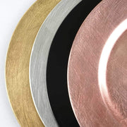 6 pcs 13" Round Charger Plates