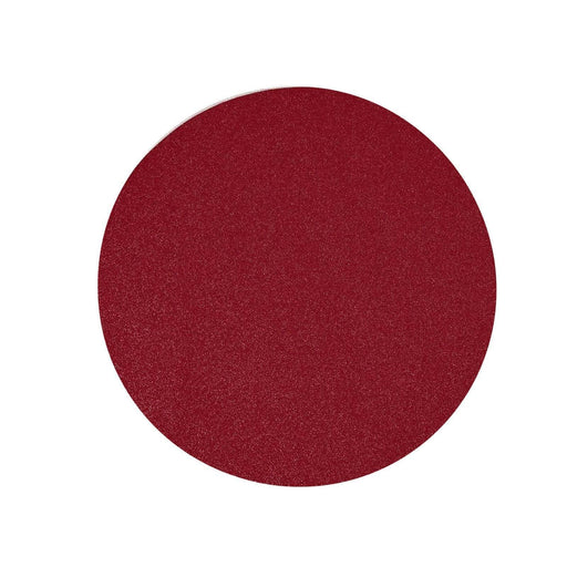6 pcs 13" Round Glittered Faux Leather Placemats PLMAT_GLIT01_RND_BURG