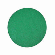 6 pcs 13" Round Glittered Faux Leather Placemats PLMAT_GLIT01_RND_GRN