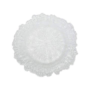 6 pcs 13" Round Textured Charger Plates CHRG_PLST0001_CLR