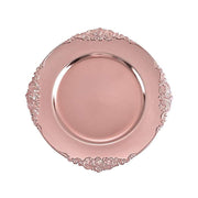 6 pcs 13" Round with Embossed Rim Charger Plates