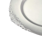 6 pcs 13" Round with Embossed Rim Charger Plates