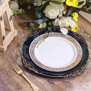 6 pcs 13" Round with Embossed Rim Charger Plates