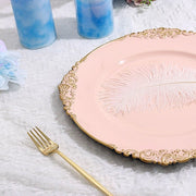 6 pcs 13" Round with Embossed Rim Charger Plates