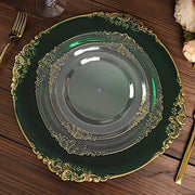 6 pcs 13" Round with Embossed Rim Charger Plates