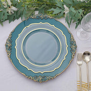 6 pcs 13" Round with Embossed Rim Charger Plates