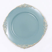 6 pcs 13" Round with Embossed Rim Charger Plates CHRG_1310_086