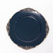 6 pcs 13" Round with Embossed Rim Charger Plates CHRG_1310_NAVY