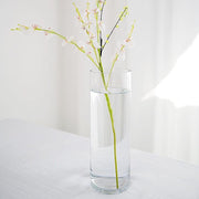 6 pcs 14" tall Cylinder Glass Wedding Centerpieces Vases - Clear VASE_A3_14