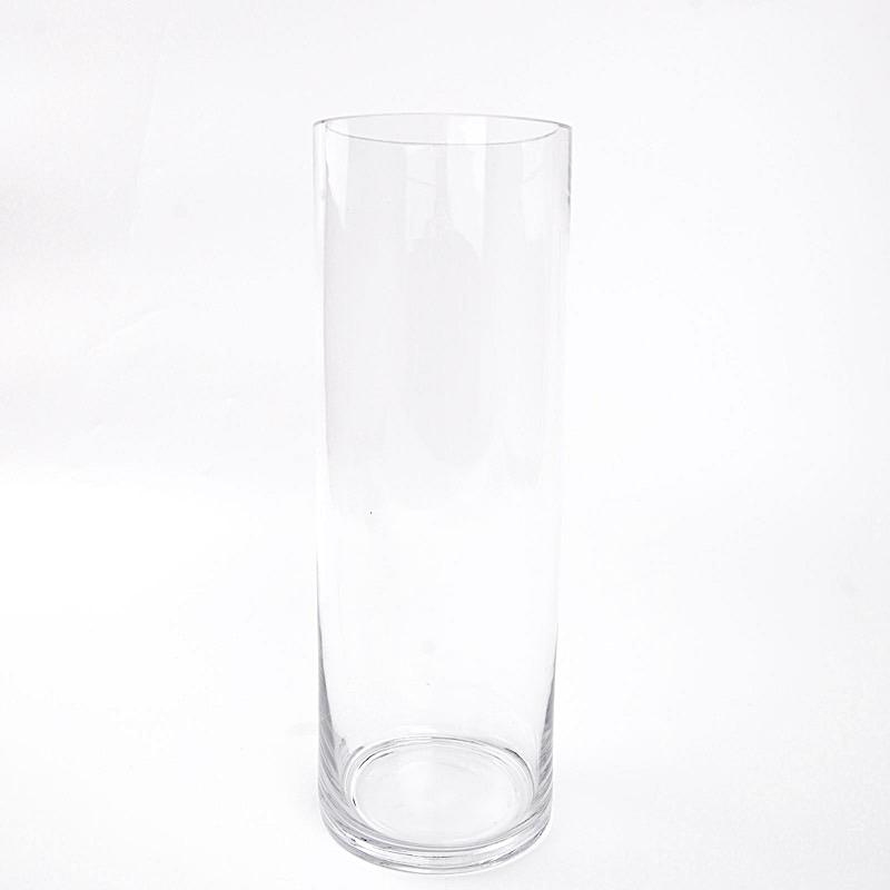6 pcs 14" tall Cylinder Glass Wedding Centerpieces Vases - Clear VASE_A3_14