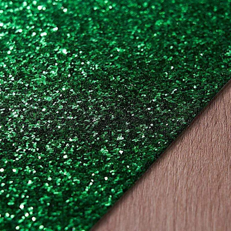 6 pcs 16" Rectangle Glittered Faux Leather Placemats