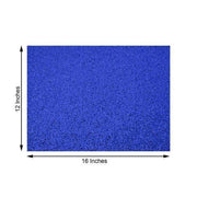 6 pcs 16" Rectangle Glittered Faux Leather Placemats