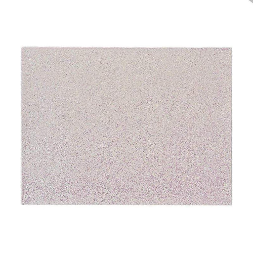 6 pcs 16" Rectangle Glittered Faux Leather Placemats PLMAT_GLIT02_REC_ABW