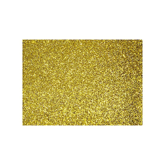 6 pcs 16" Rectangle Glittered Faux Leather Placemats PLMAT_GLIT02_REC_GOLD