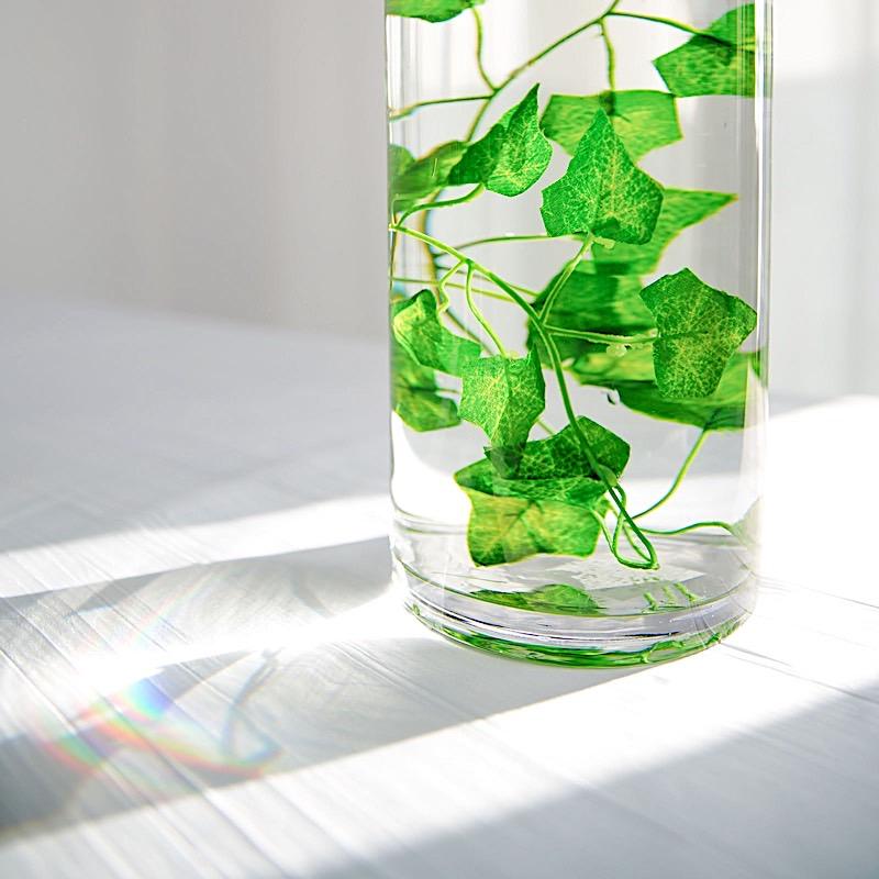 6 pcs 16" tall Cylinder Glass Wedding Centerpieces Vases - Clear VASE_A3_16