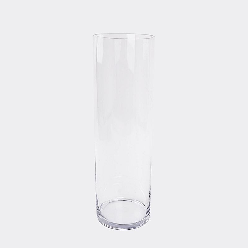 6 pcs 16" tall Cylinder Glass Wedding Centerpieces Vases - Clear VASE_A3_16