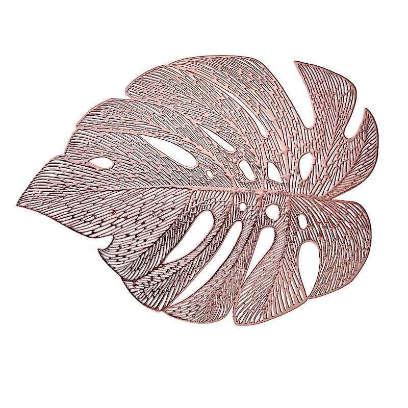 Vinyl Floor Mat Tropical Leaf Pattern - 4' x 6' 
