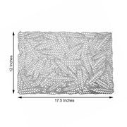 6 pcs 18" Wheat Maze Rectangle Vinyl Placemats