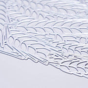 6 pcs 18" Wheat Maze Rectangle Vinyl Placemats